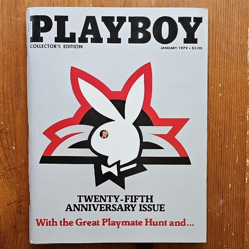 Playboy 25th Anniversary Issue - January 1979 - VG - Twenty-Fifth - CANDY LOVING